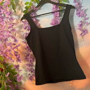 Blackmilk matte black tank top